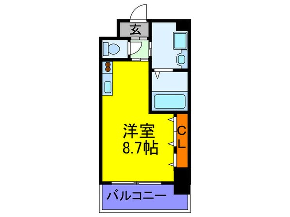 プリモディ－ネ福島の物件間取画像